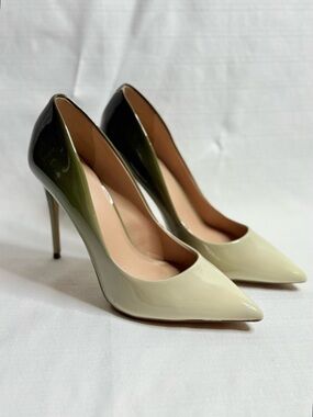 ALDO Stessy Court Heels Women’s Size 8  Pumps khaki Green